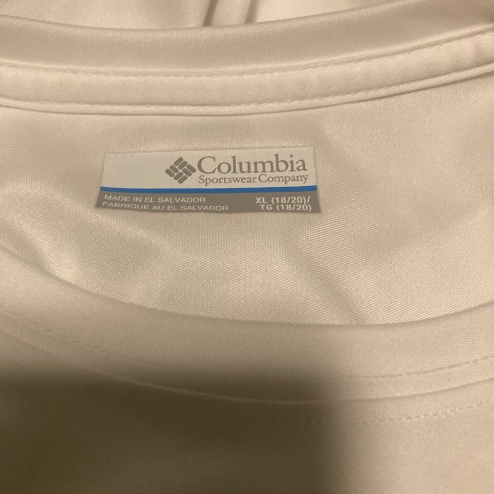 Columbia American Flag Boy T-Shirt size XL (18/20) - Picture 3 of 5